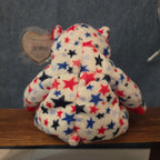 Ty Beanie Baby Red Patriotic Star Bear Plush 2003