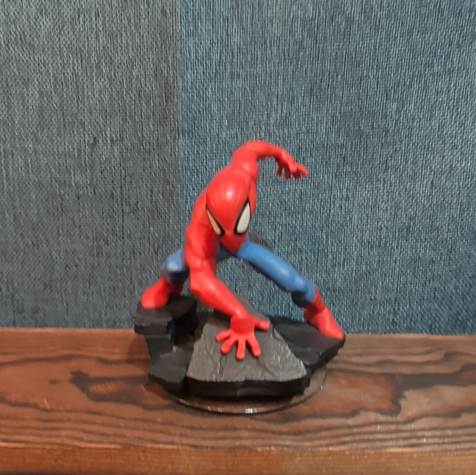 Disney Infinity 2.0 Spider-Man Black Red Suit 2 Figure Lot PVC Loose
