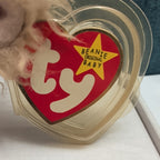 ​Ty Beanie Baby Spunky Cocker Spaniel Dog 1997 Red Star Tag Mint 008421041848