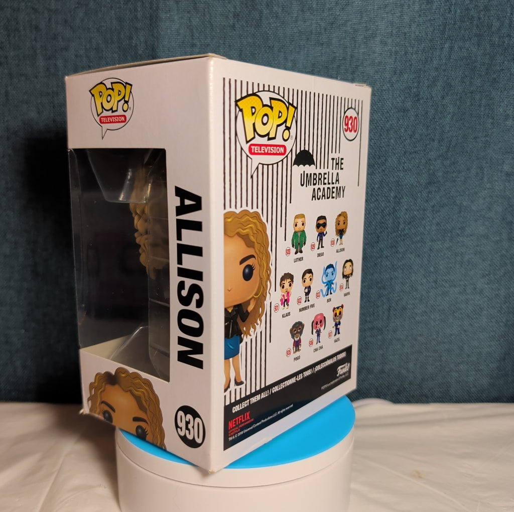 Funko Pop Television Umbrella Academy Allison 930 Vinyl with Box in Protector