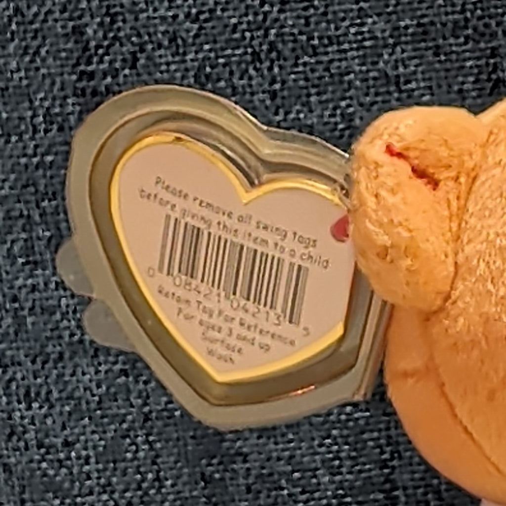 Ty Beanie Baby Hope the Praying Bear 1998 Kneeling Plush Mint Tags Protected