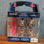 Forever Collectibles MLB Boston Red Sox Squisherz 4 Pack Figures