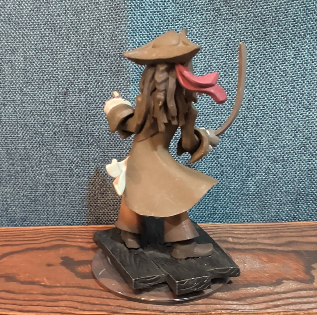 Disney Infinity 1.0 Pirates Jack Sparrow Barbossa Figures Loose
