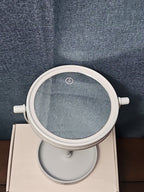 LED Tabletop Vanity Mirror 8.5" Round Makeup Mirror Jewelry Tray Base | Tested