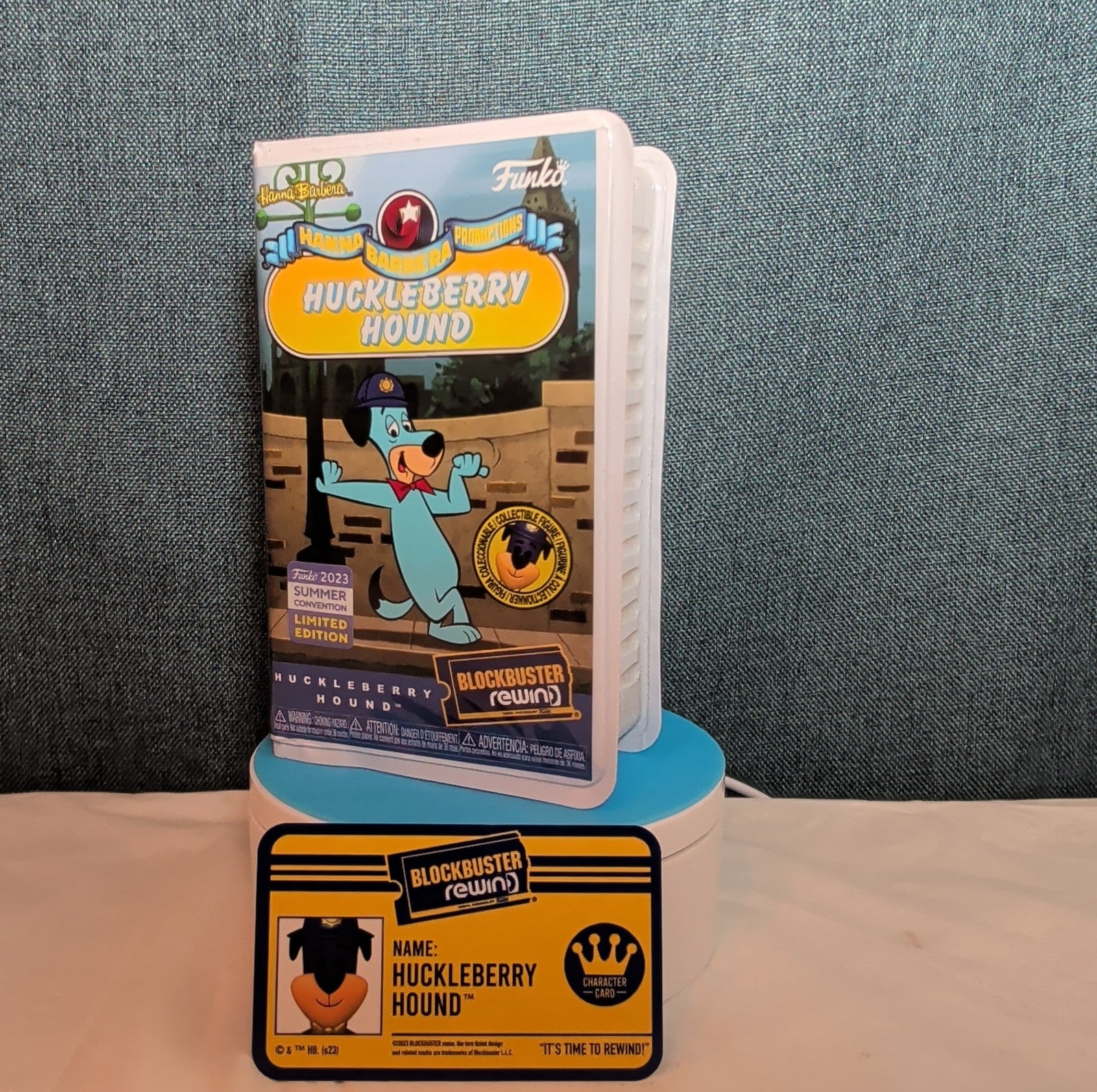 Funko REWIND Huckleberry Hound (Officer) Hanna-Barbera Huckleberry Hound Common