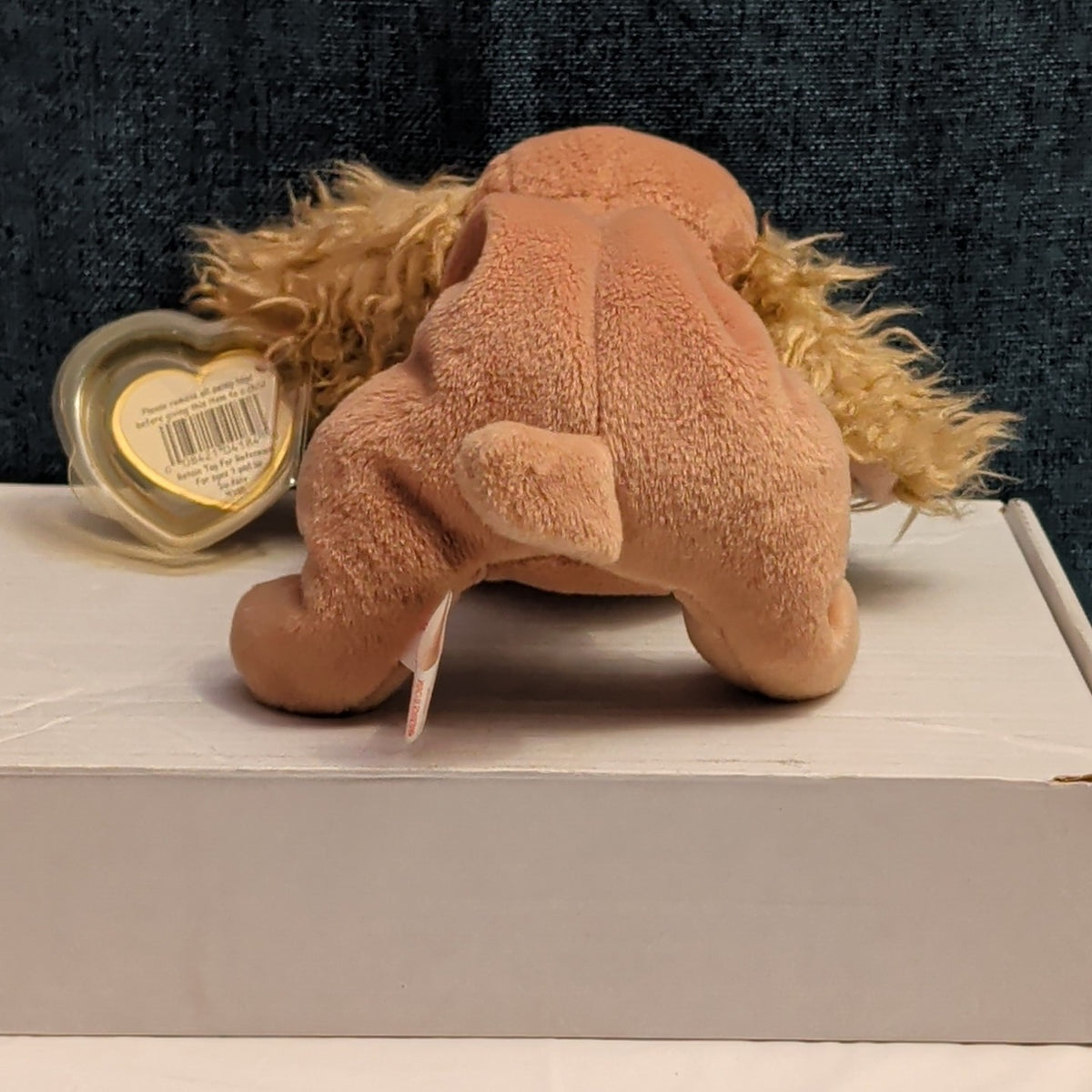 ​Ty Beanie Baby Spunky Cocker Spaniel Dog 1997 Red Star Tag Mint 008421041848