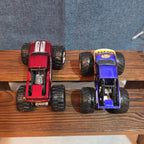 Hot Wheels Monster Trucks Race Bundle Crush Cars Diecast Y2K Mixed with Demo Car