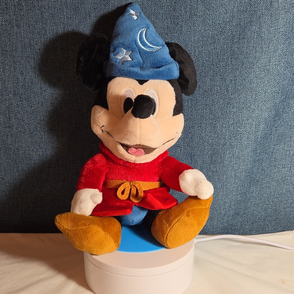 Disney Fantasia Sorcerer Mickey Mouse Plush 12" Theme Park