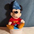 Disney Fantasia Sorcerer Mickey Mouse Plush 12" Theme Park