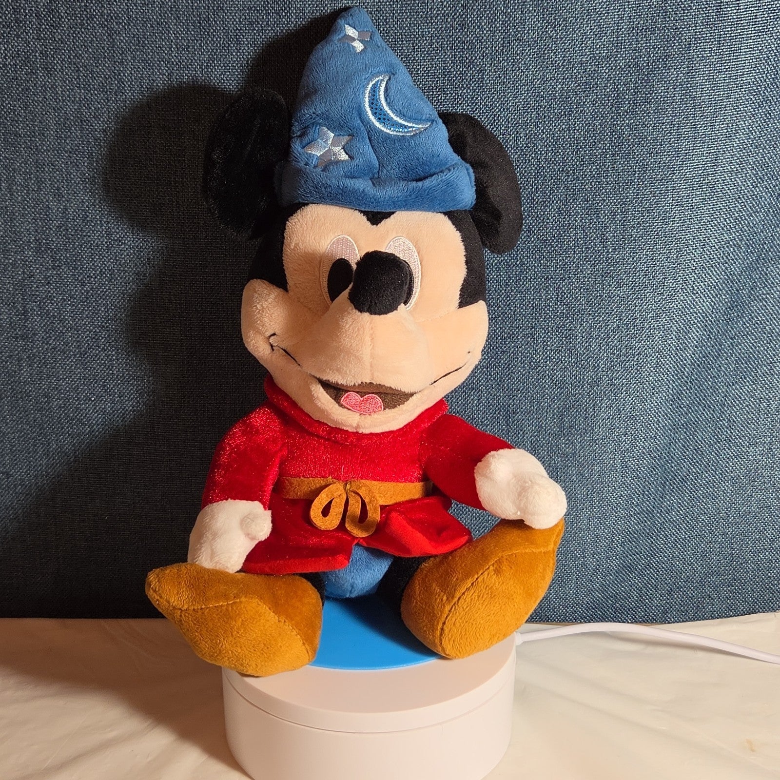 Disney Fantasia Sorcerer Mickey Mouse Plush 12" Theme Park