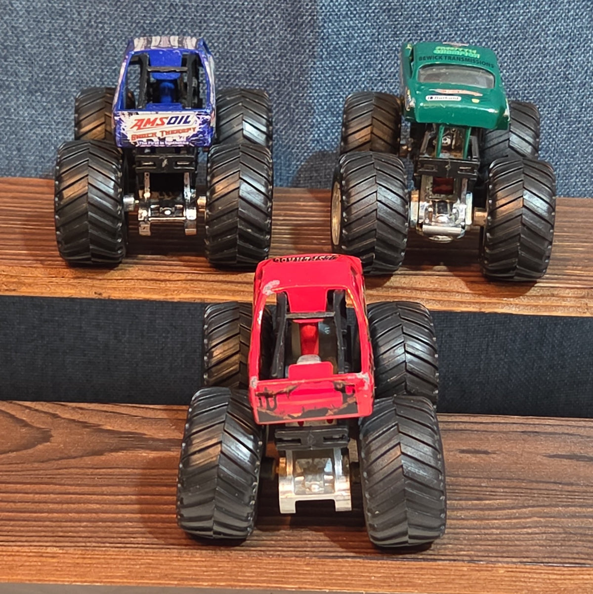 Hot Wheels Monster Jam Sudden Impact King Krunch Desperado Lot 3 Diecast Y2K