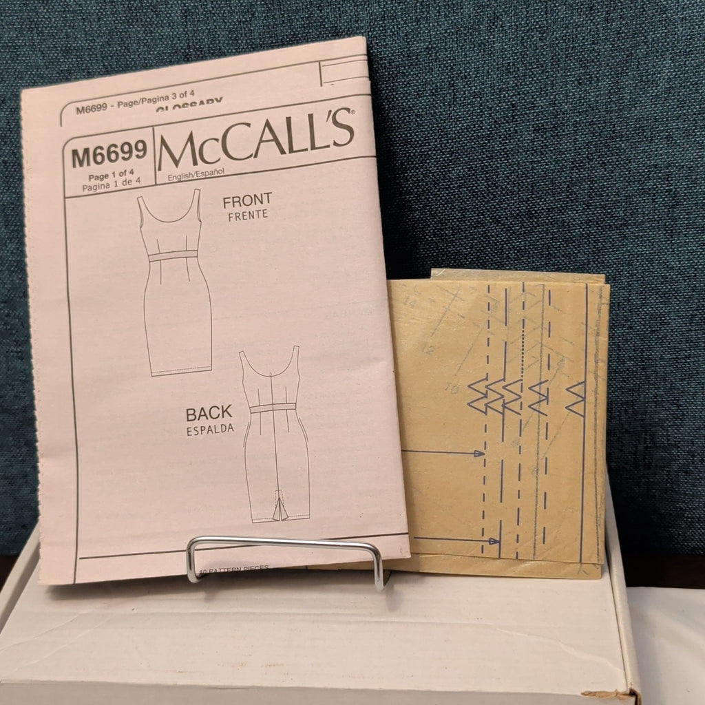 McCALL’S M6699 Fashion Star Dress Pattern | Sizes 6-14 UNCUT | Custom Cup Sizes