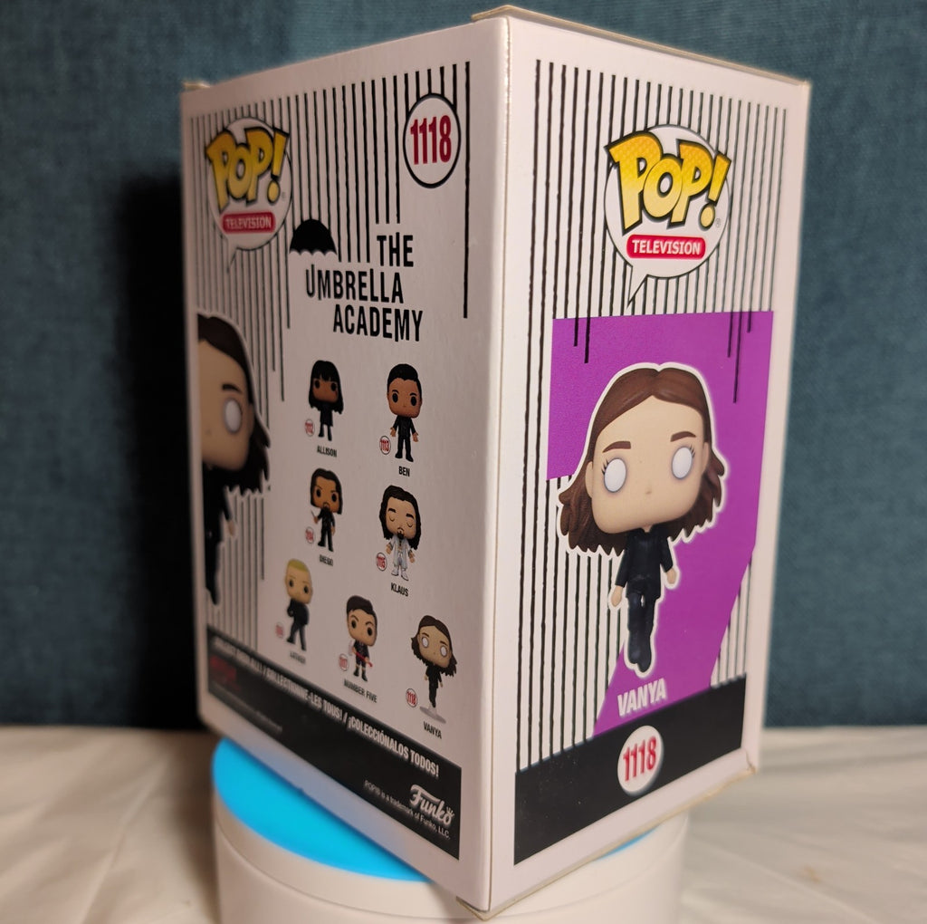 Funko Pop Television Umbrella Academy Vanya 1118 Vinyl Figure in Box w Protector