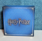Harry Potter Hogwarts Crest Pocket Watch Brass Tone Steampunk Retro NIB