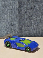 2012 Hot Wheels McDonald's Happy Meal | Blue REV ROD | Team Hot Wheels | Good