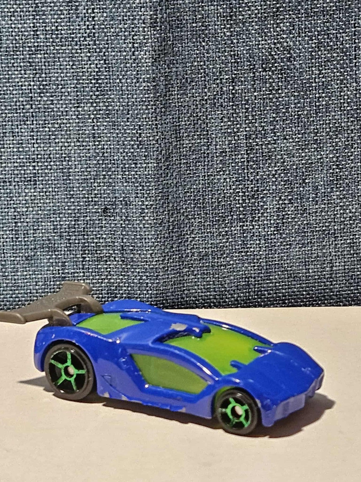 2012 Hot Wheels McDonald's Happy Meal | Blue REV ROD | Team Hot Wheels | Good