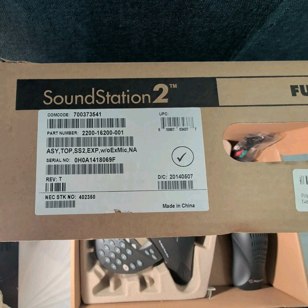 Polycom SoundStation2 Conference Phone 2200-16200-001 Expandable