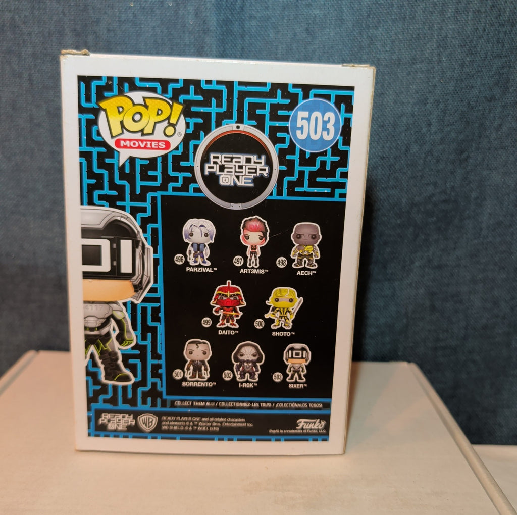 Funko Pop Ready Player One Sixer 503 Walmart Exclusive Translucent Green NIB