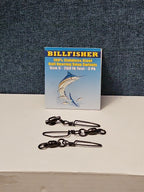 Billfisher Ball Bearing Snap Swivels | Size 5 | 260 lb Test | 100% Stainless