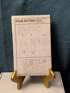 UNCUT Vogue V9094 (VP954) Pattern Asymmetrical Jacket Dress Pants Wardrobe 16-24