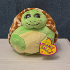 Ty Beanie Ballz Zoom the Turtle Plush Weighted Lands on Feet 2011 Retired MWMT