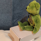 Ty Beanie Baby 2.0 Luckier the Irish Bear Green Shamrock 8" Plush