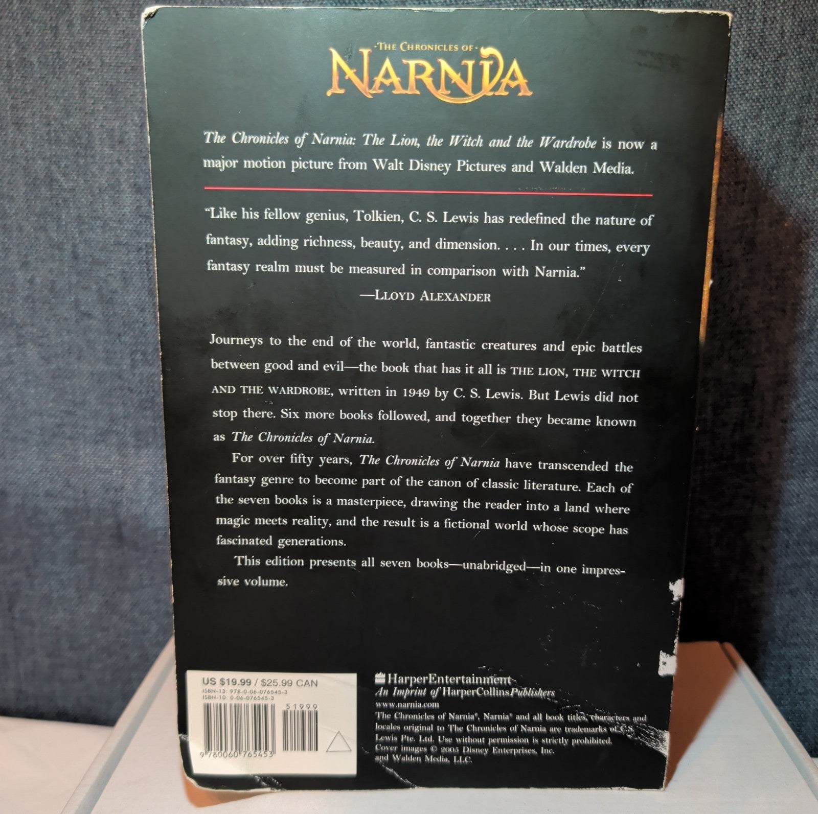 The Chronicles of Narnia Complete 7 Book Omnibus Paperback C.S. Lewis 2005