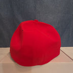 Flexfit Delta Hat SM Red Fly Embroidered Baseball Cap Fitted Performance 180