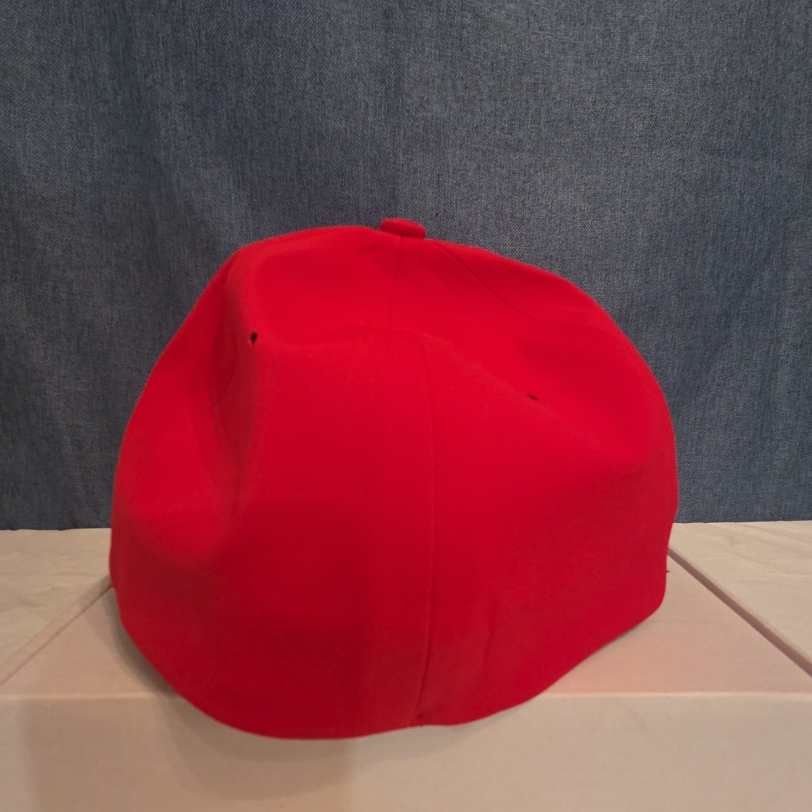 Flexfit Delta Hat SM Red Fly Embroidered Baseball Cap Fitted Performance 180