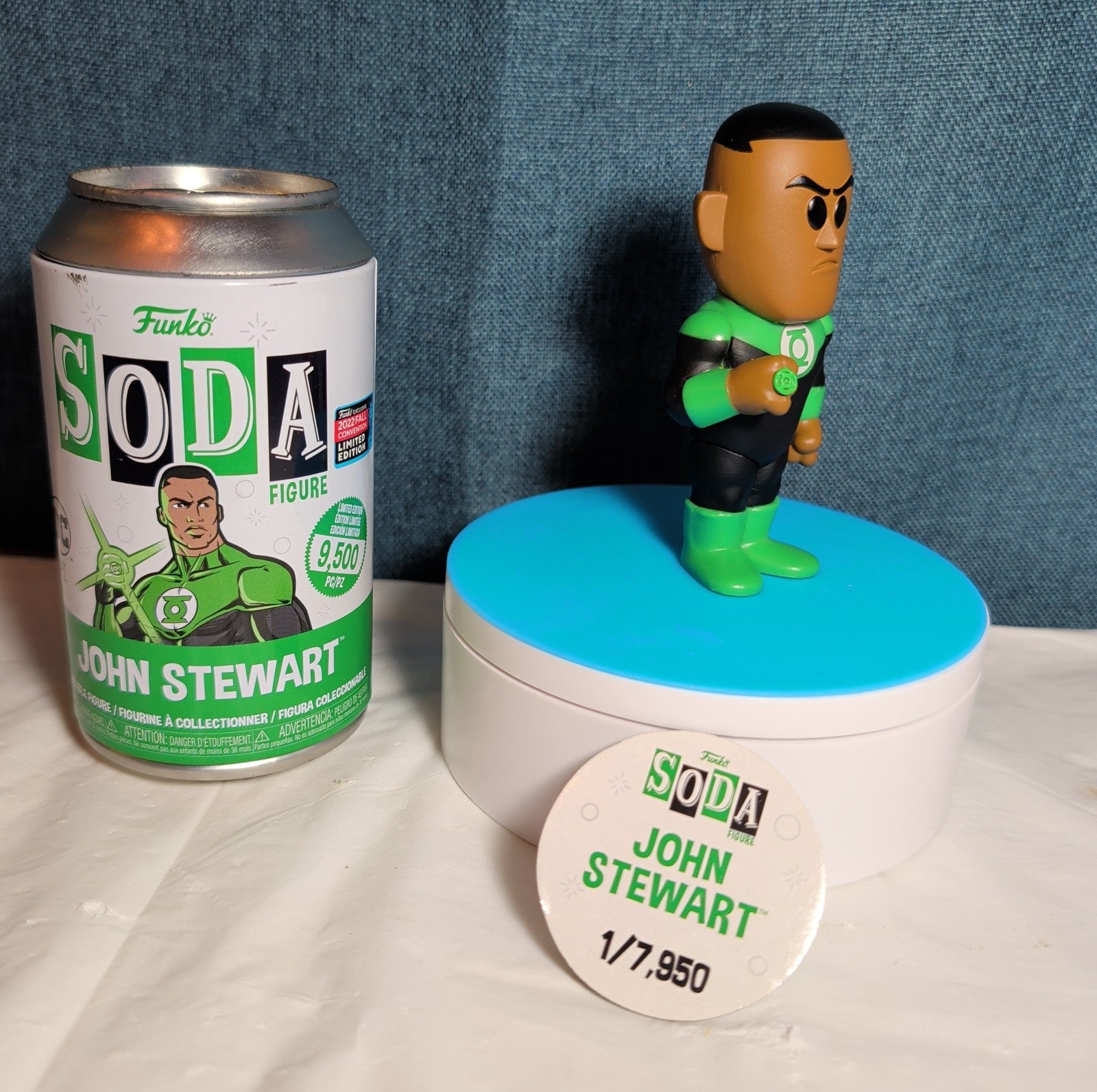 Funko Soda Green Lantern John Stewart Vinyl Figure NYCC 2022