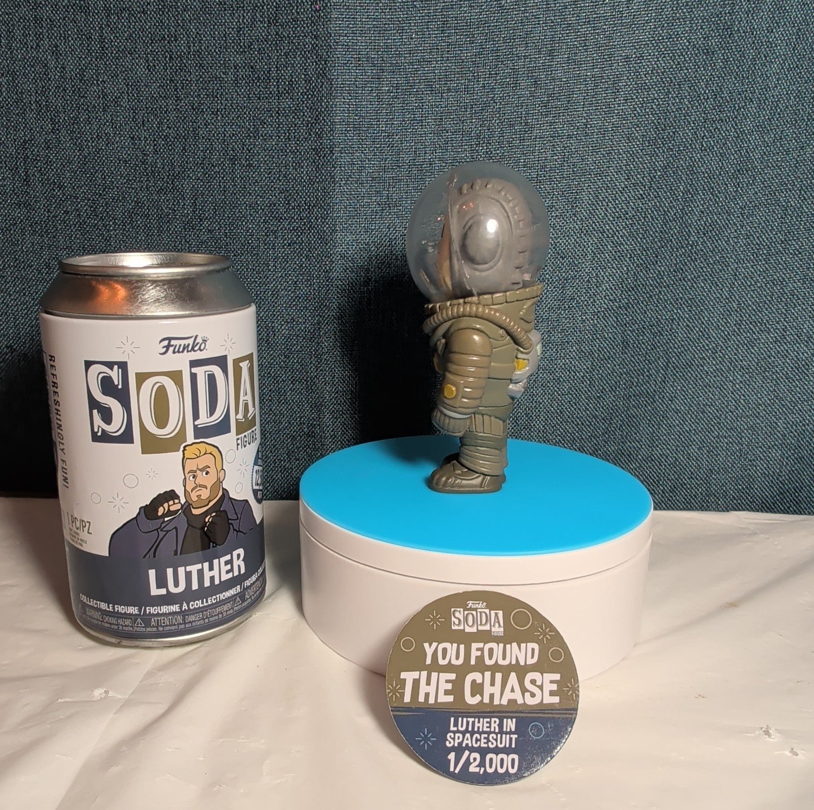 Funko Soda Luther Spacesuit Chase Vinyl Figure 1/2000
