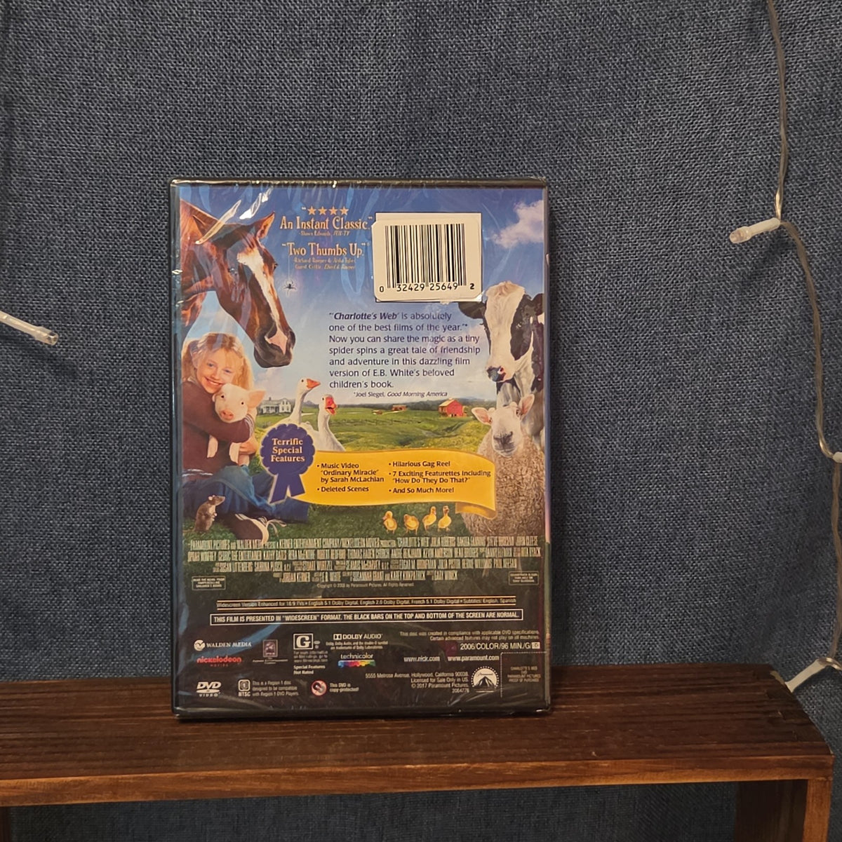 Paramount Charlotte's Web DVD Widescreen 2006