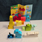 LEGO DUPLO 10909 Heart Box 80 Pieces Toddler Building Toy 2020 Retired Complete