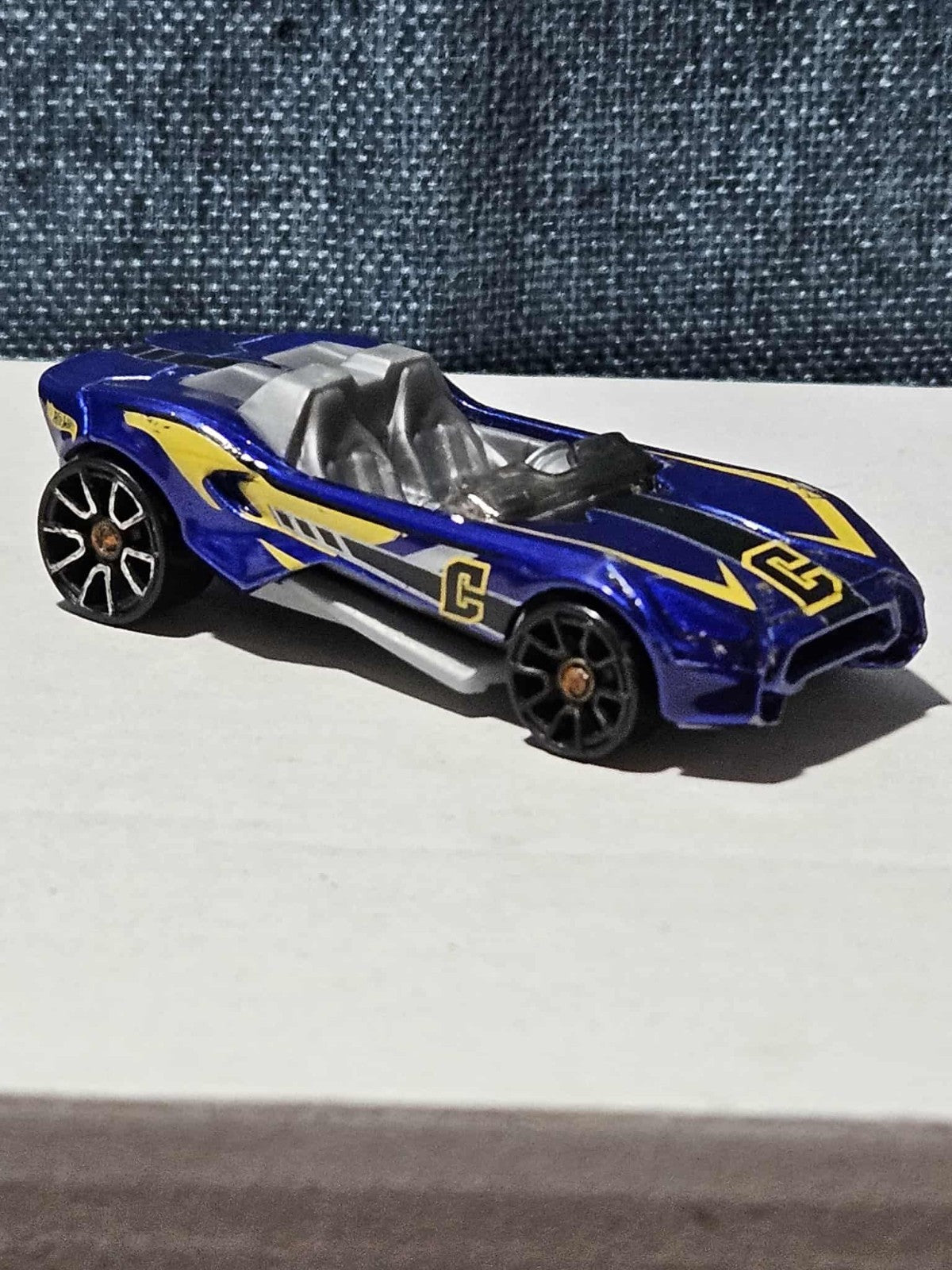 Hot Wheels Carbonic | 2023 Multi-Pack Exclusive Candy Blue | Loose Track Car |