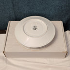 Set of 4 Sea Gull Fine China Saucers 6" | Jian Shang Gold Trim | Replacement