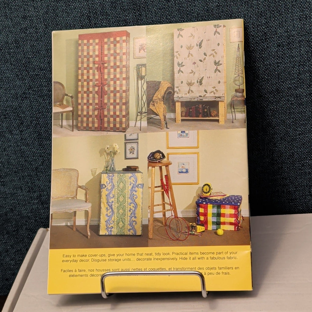 McCall’s 2164 Pattern STORAGE COVER-UPS | Bookcase Shelf Crate UNCUT Donna Babyl