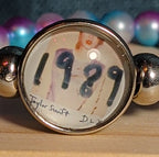 Taylor Swift 1989 Charm Beaded Bracelet Eras Vibe