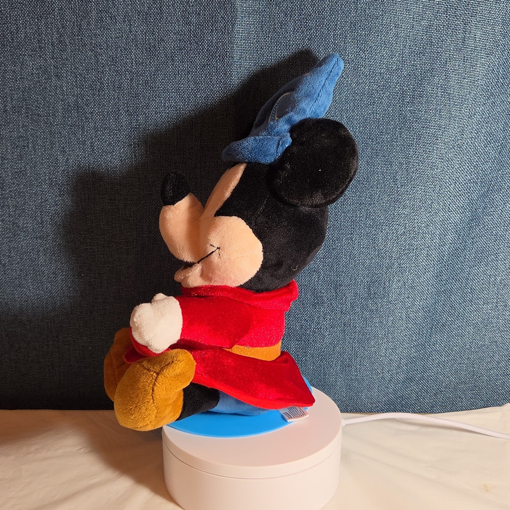 Disney Fantasia Sorcerer Mickey Mouse Plush 12" Theme Park