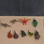 9 Mini Dinosaur Figures Box Set