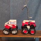 Tonka Metal Movers Monster Firetruck Ambulance Diecast 2021 Lot 2