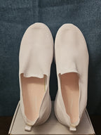 Skechers GO WALK Joy Women’s 11 White Mesh Slip On Air Cooled Goga Mat 124187