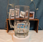 Libbey Gibraltar Super Mug 8-Inch Heavy Glass Beer Stein Vintage