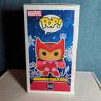 Funko Pop! Marvel Gingerbread Scarlet Witch 940 with Protective Case