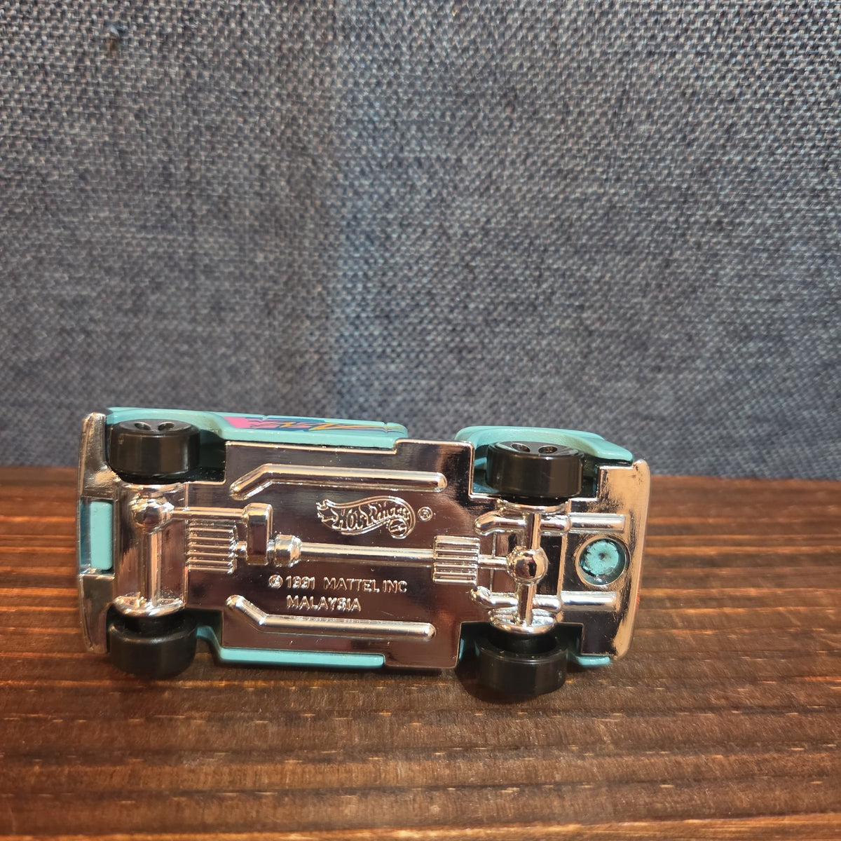 Hot Wheels Flashsider 1956 Chevy Teal Diecast 90s