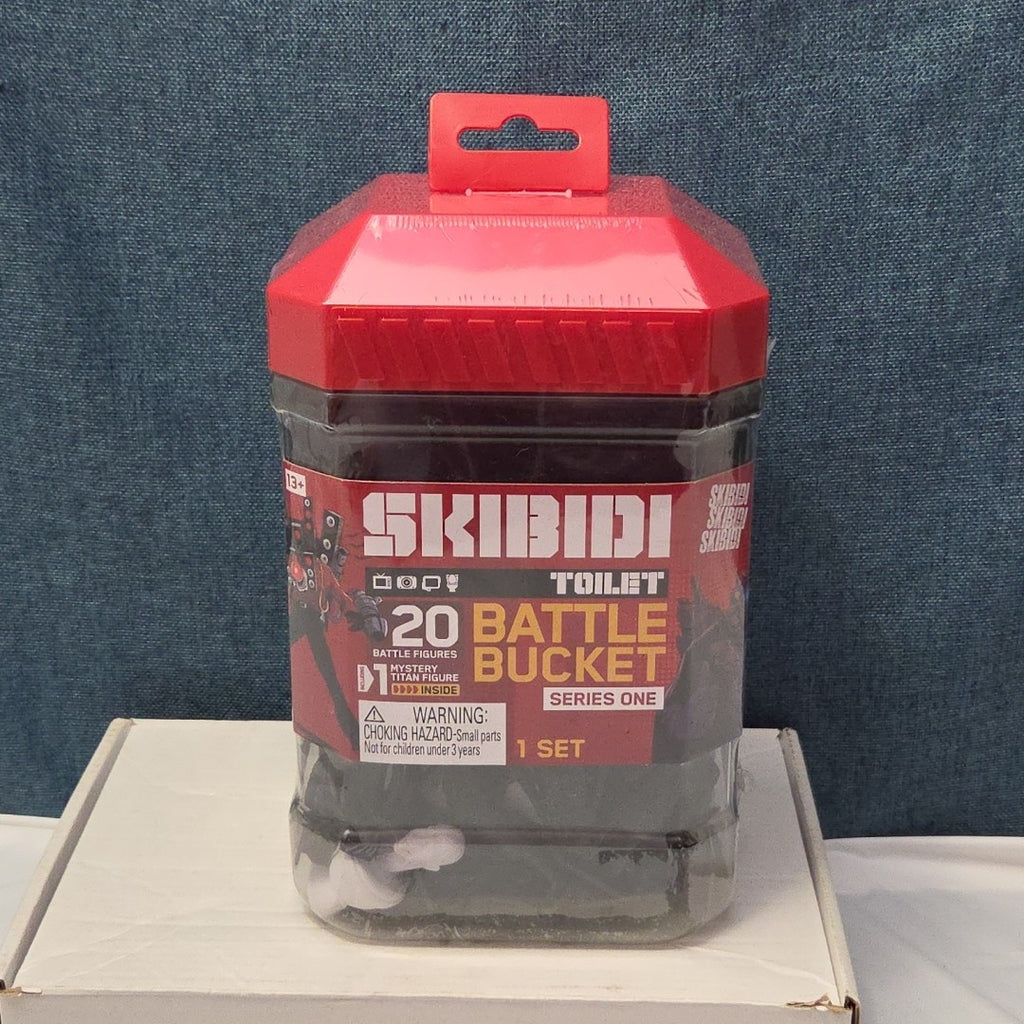 Skibidi Toilet Battle Bucket Series 1 New Sealed 20 Figures Mystery Titan NIB