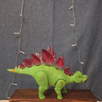 Zuri Inc Stegosaurus Walking Dinosaur Light Up Spikes 12.5