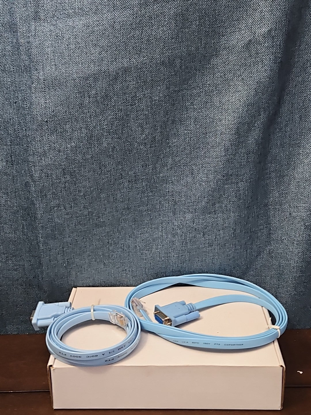 StarTech Cisco Console Cable 6ft | DB9 to RJ45 Management Router Switch | Blue