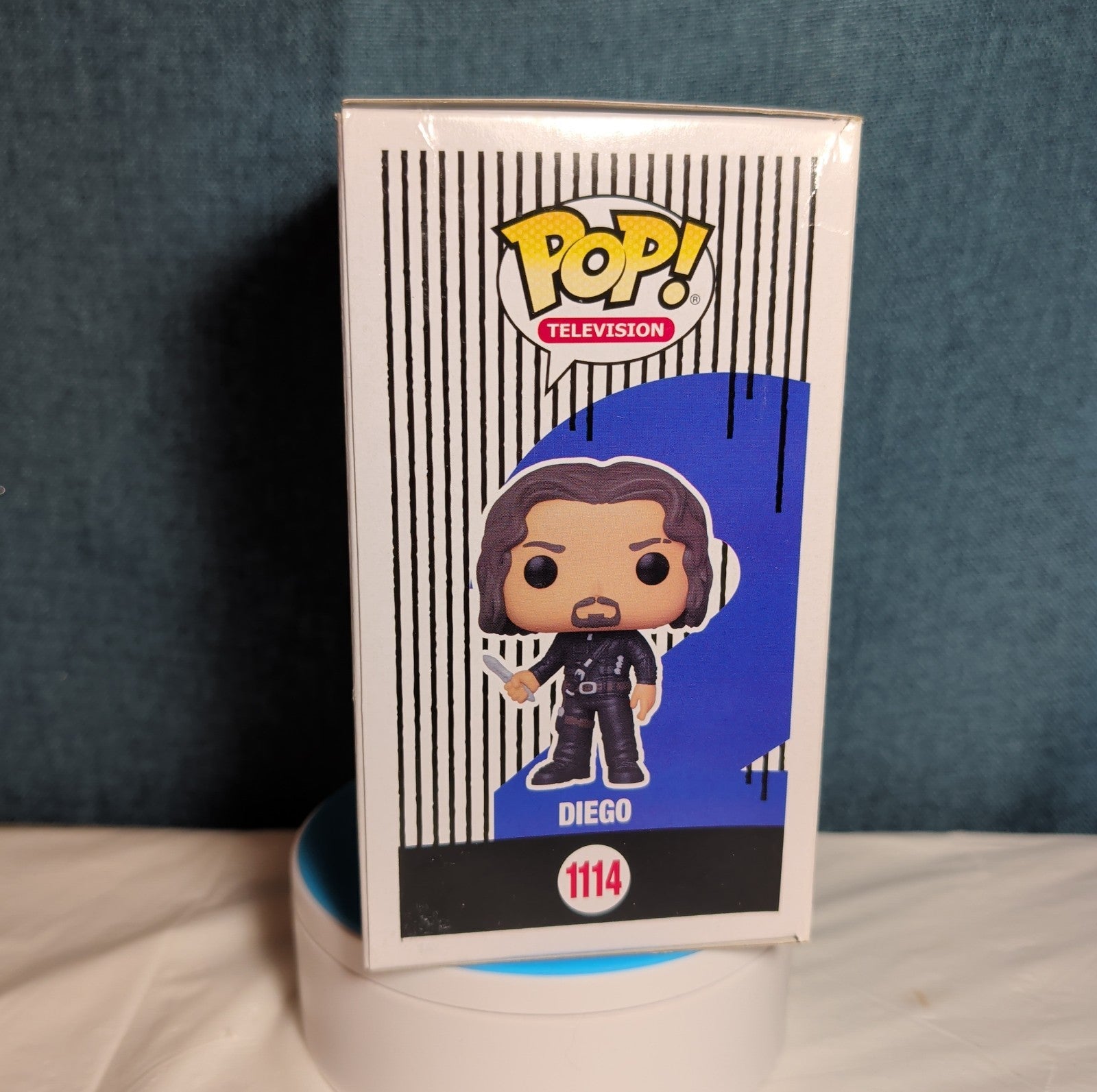 Funko Pop Television Umbrella Academy Diego 1114 Vinyl Figure in Box w Protector