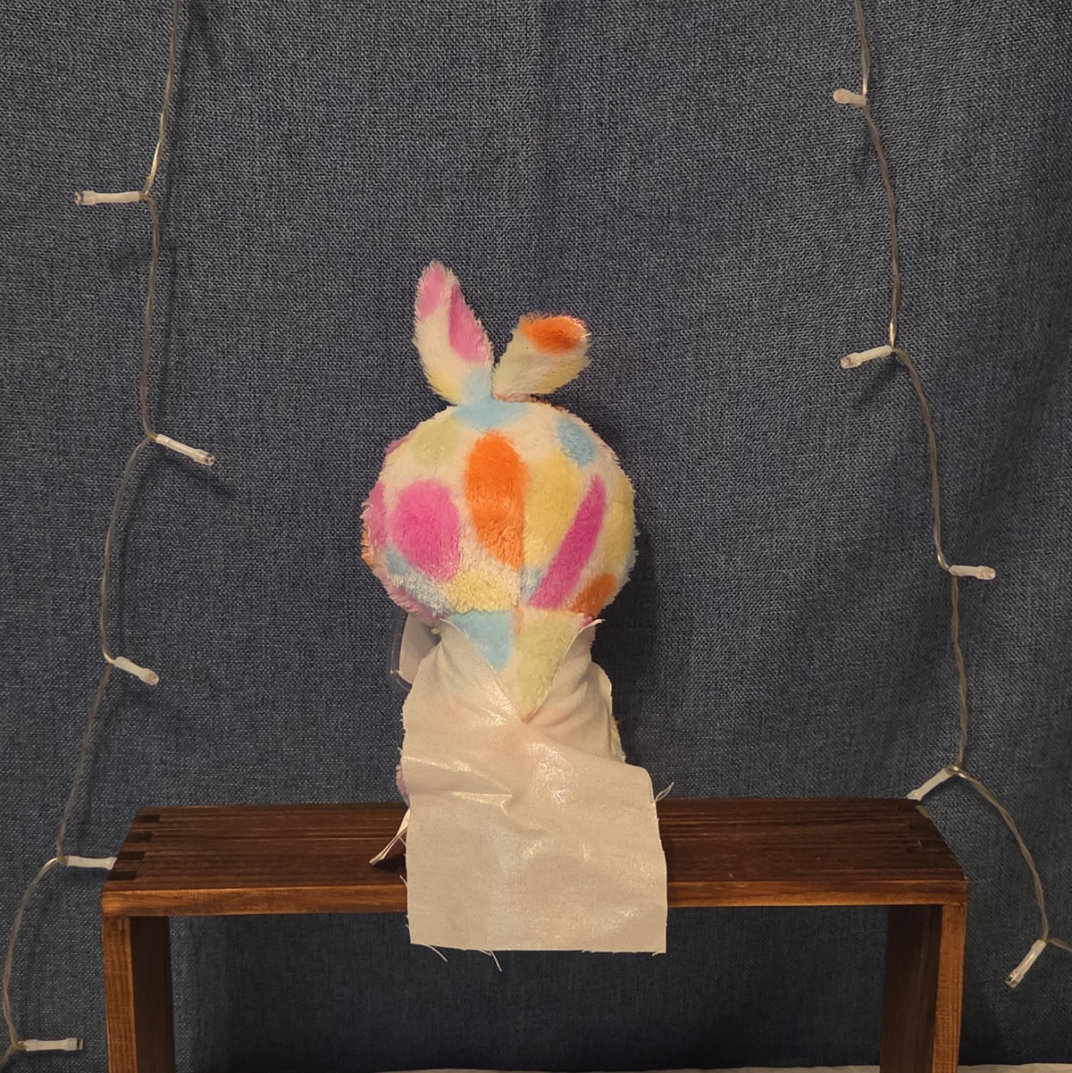 Ty Beanie Boos Bloomy Pastel Bunny Plush 6" Glitter Eyes Easter Bunny