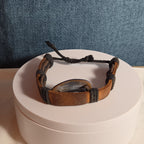Leather Hemp Tribal Wrap Bracelet